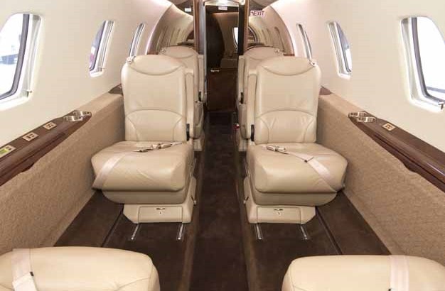 Cessna Citation V interior