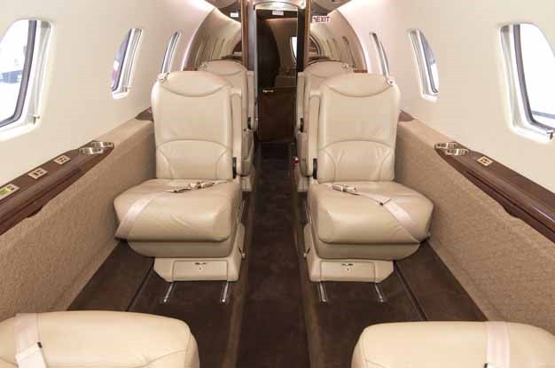 Cessna Citation V interior