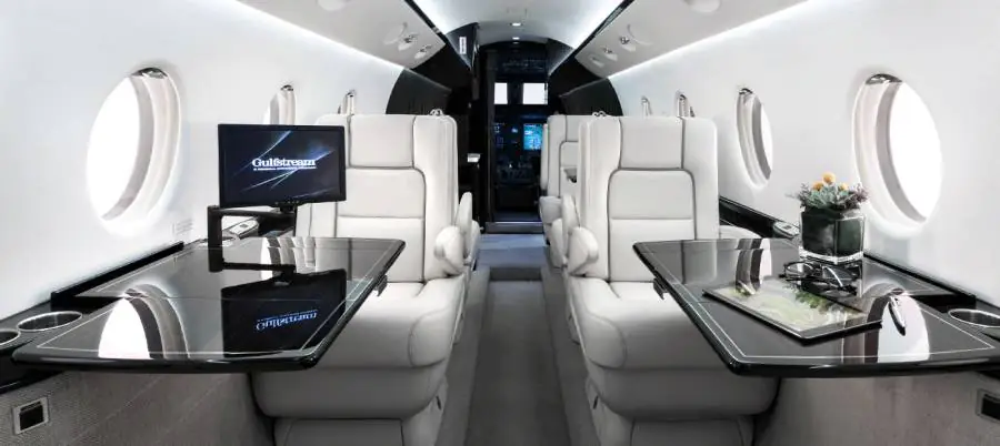 Gulfstream G100 interior