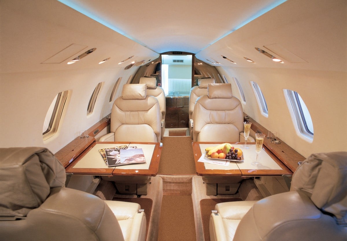 Cessna Citation VII interior