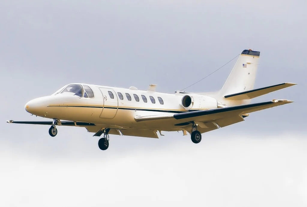 Citation ultra private jet