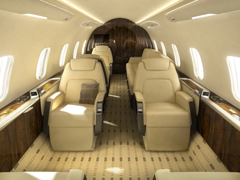 Challenger 350 interior 1