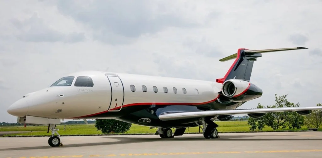 Embraer Legacy 500 jet charter