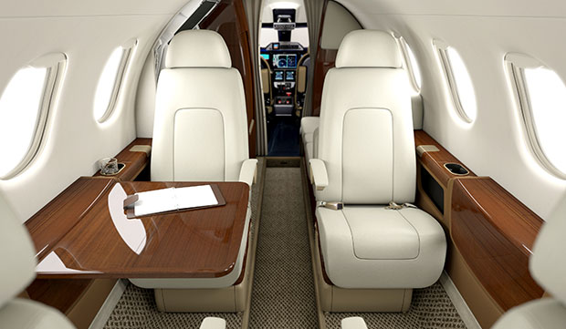 Phenom 300 interior