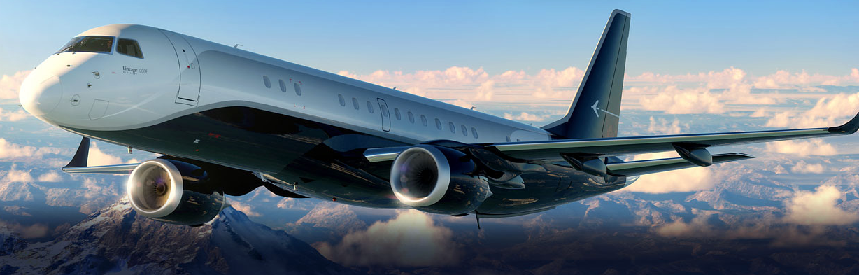 Embraer Lineage 1000E exterior