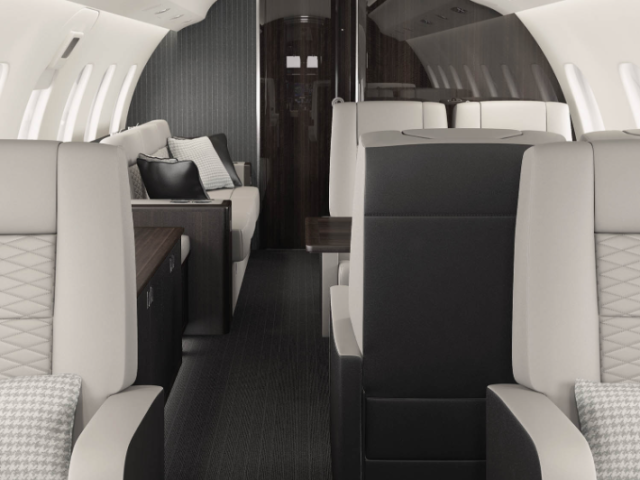 Bombardier Global 6000 interior