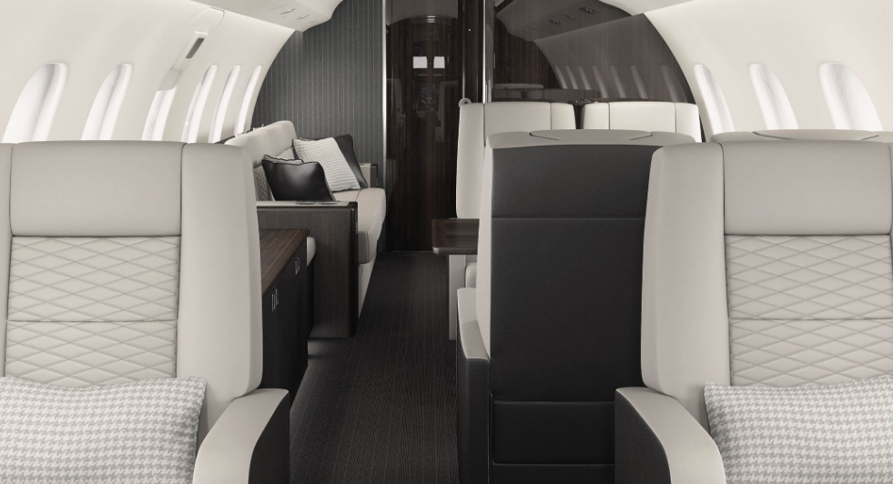 Bombardier Global 6000 interior