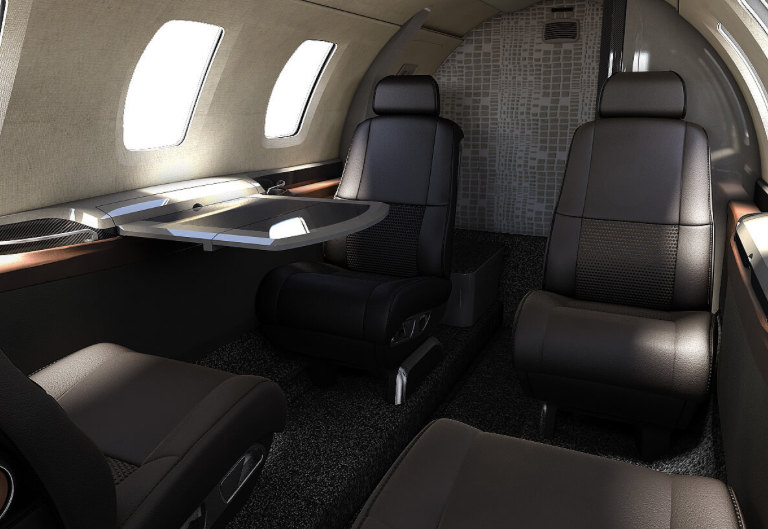 Citation M2 interior