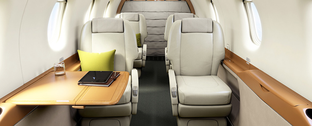 pilatus PC-12NG interior