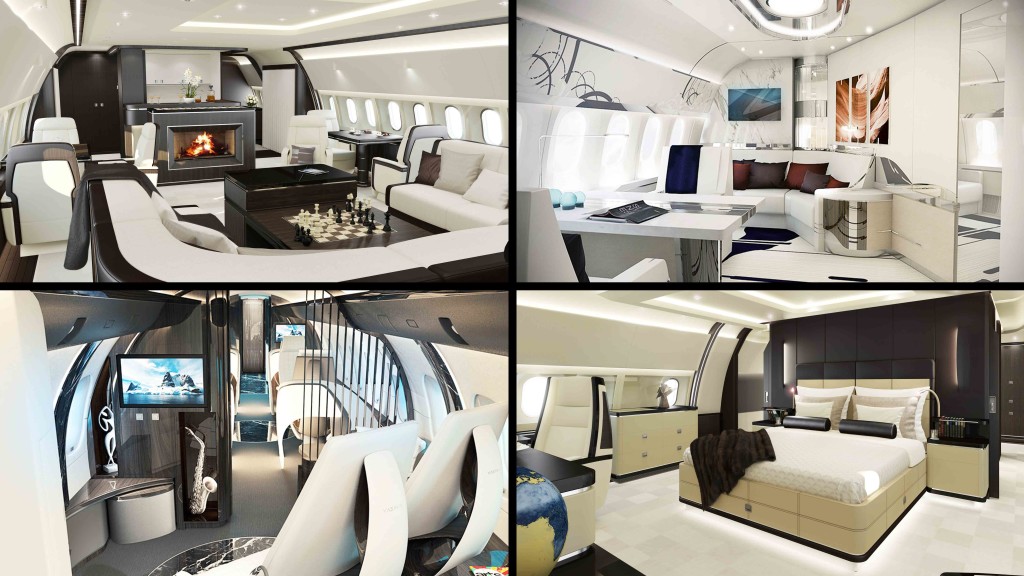 Robb Report - Custom Interior for Private Jets