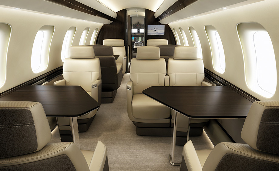 Bombardier Global 7500 interior