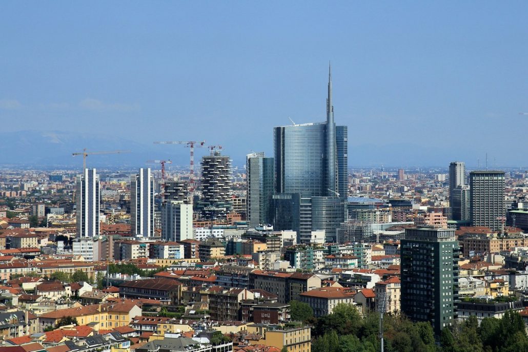 Milan Private Jet Charter Skyview