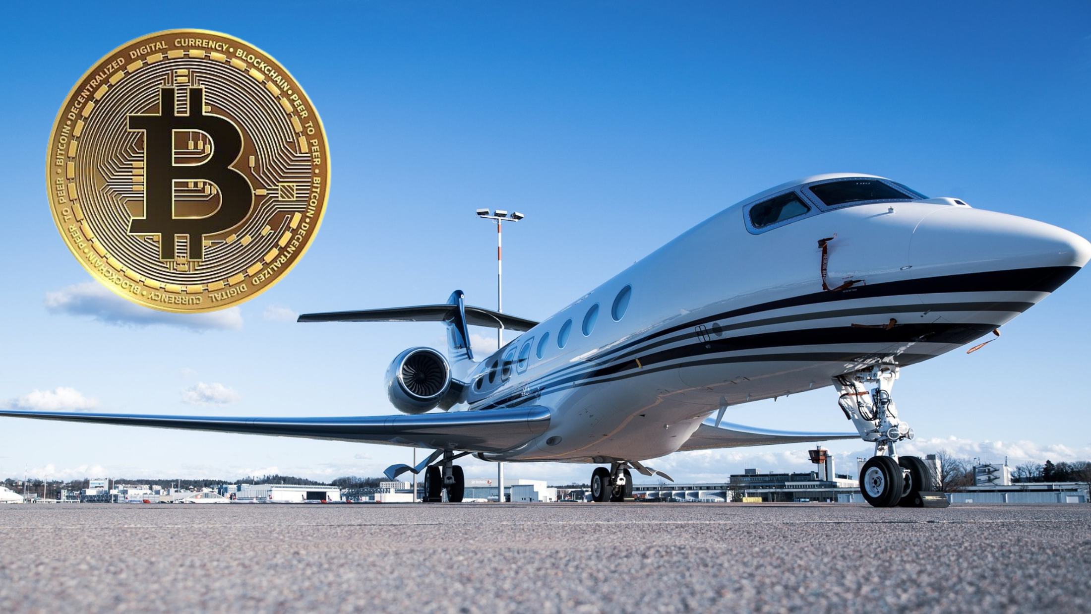 Pay with Bitcoin for Private Jet Charter