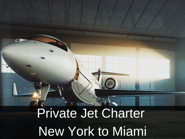 Private Jet Charter from New York to Miami