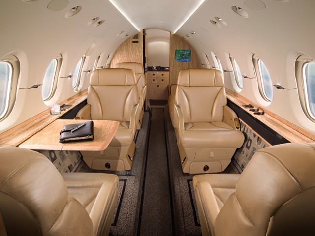 Hawker 900XP Interior