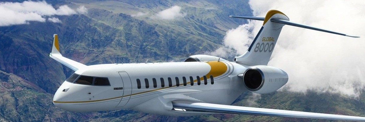 Private Jet Charter Global 8000