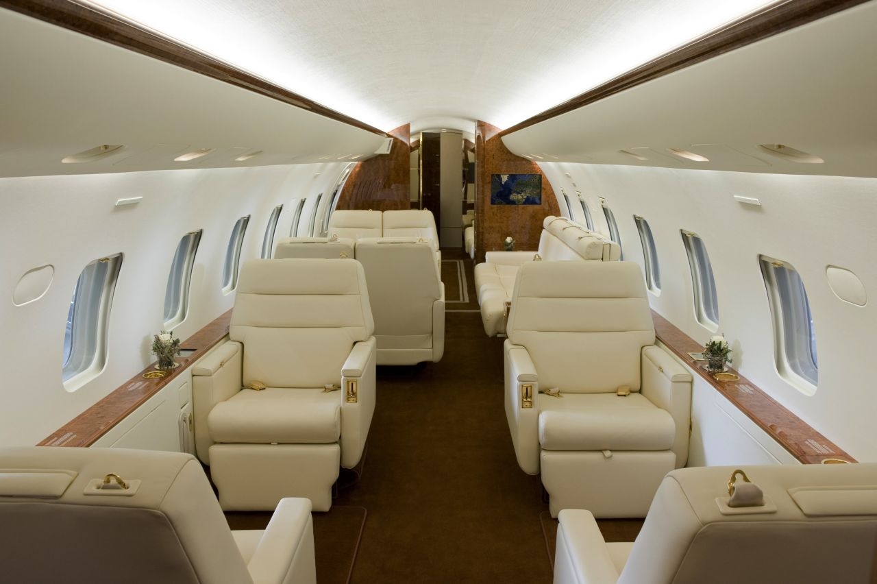 bombardier global express interior