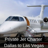Private Jet Charter from Dallas to Las Vegas