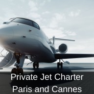 Private Jet Charter between Paris and Cannes