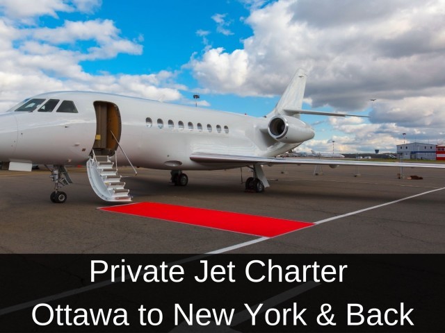 Private Jet from Ottawa to New York & Back