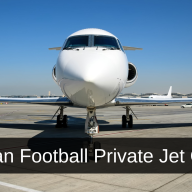 American Football Private Jet Charter