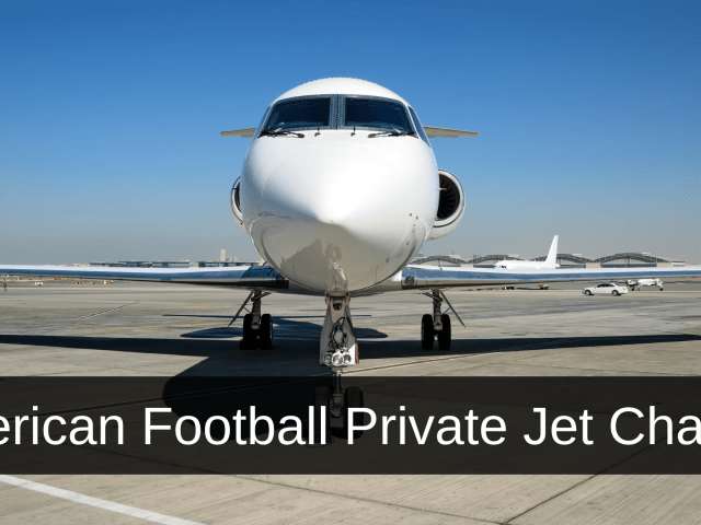 American Football Private Jet Charter