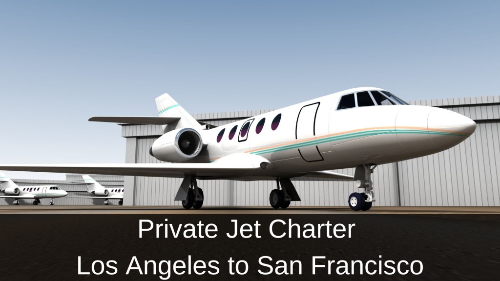 Private Jet Charter from Los Angeles to San Francisco