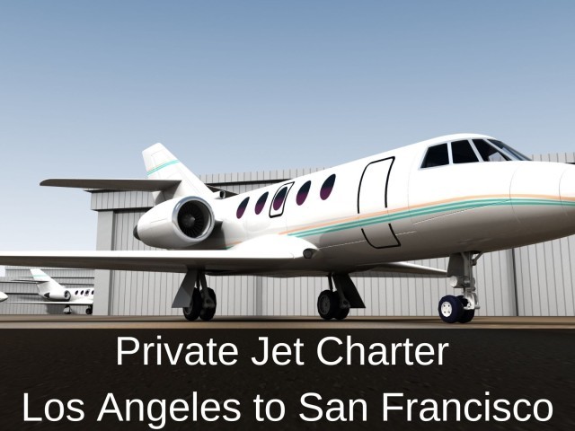 Private Jet Charter from Los Angeles to San Francisco