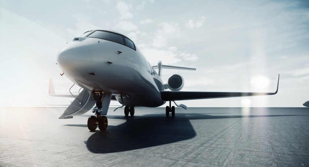Private jet on the ground Private Jet Charter Jet Hire Rates Air Charter Service USA