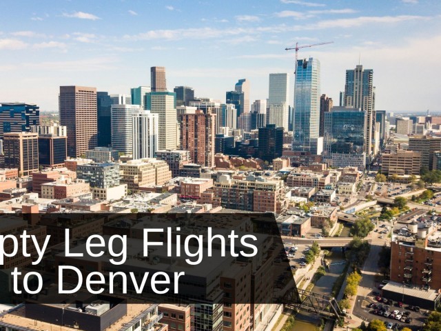 Empty Leg Flights to Denver