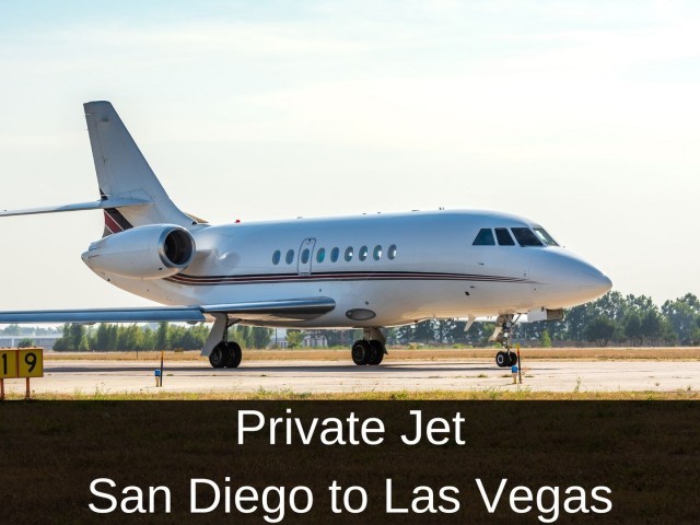 Private Jet San Diego to Las Vegas