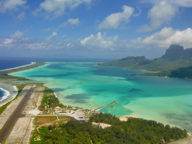 Private Jet Charter to BOB: Bora Bora Airport