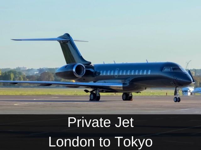 Private Jet from London to Tokyo