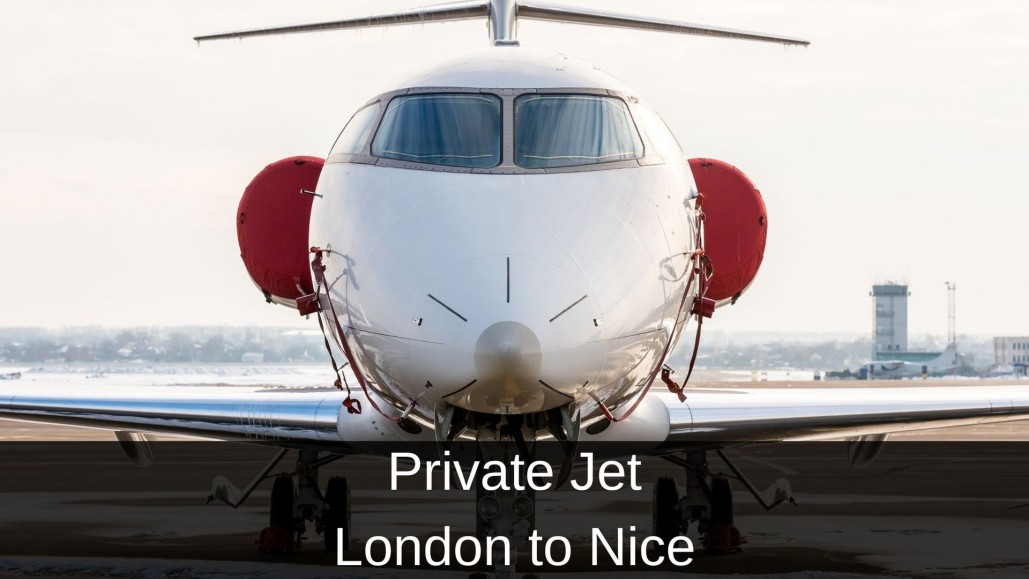 Private Jet from London to Nice