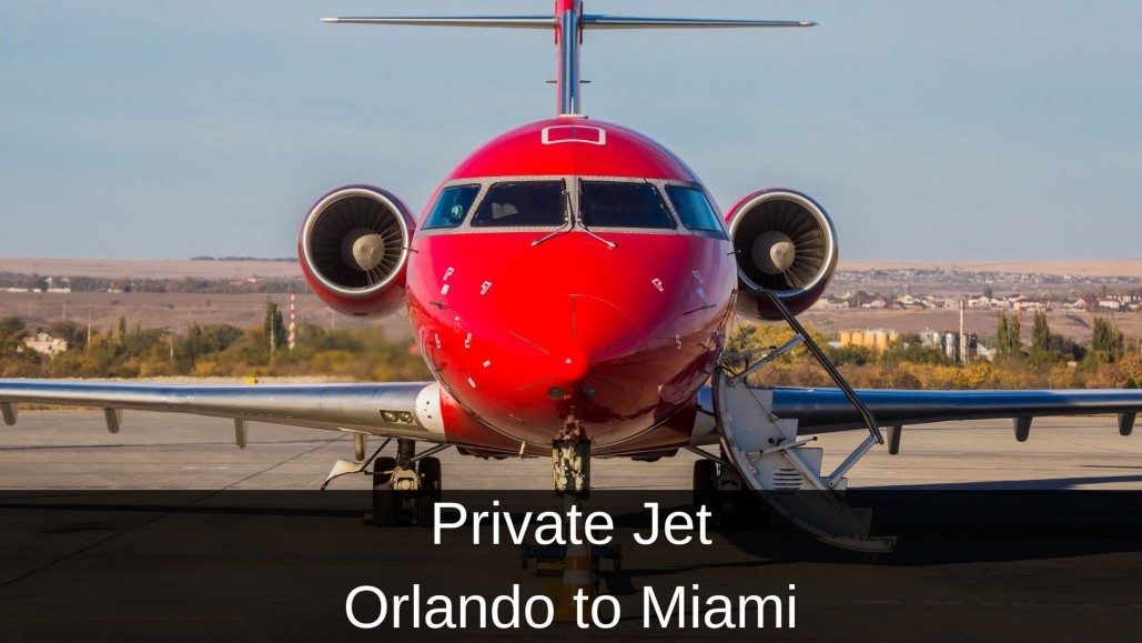 Private Jet from Orlando to Miami