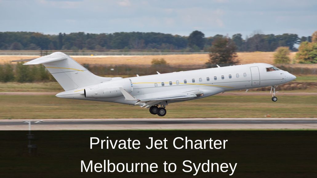 Private Jet Charter Melbourne to Sydney