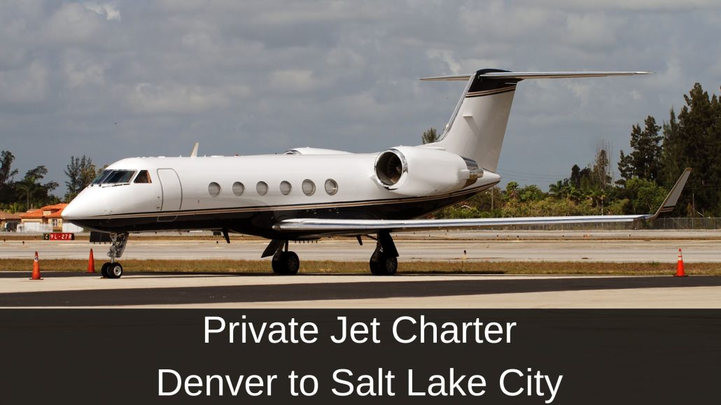 Private Jet Charter Denver to Salt Lake City