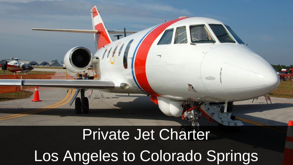 Private Jet Charter Los Angeles to Colorado Springs