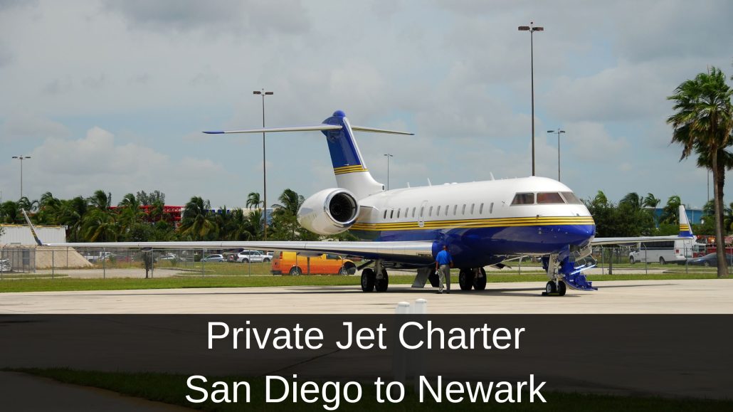 Private Jet Charter San Diego to Newark