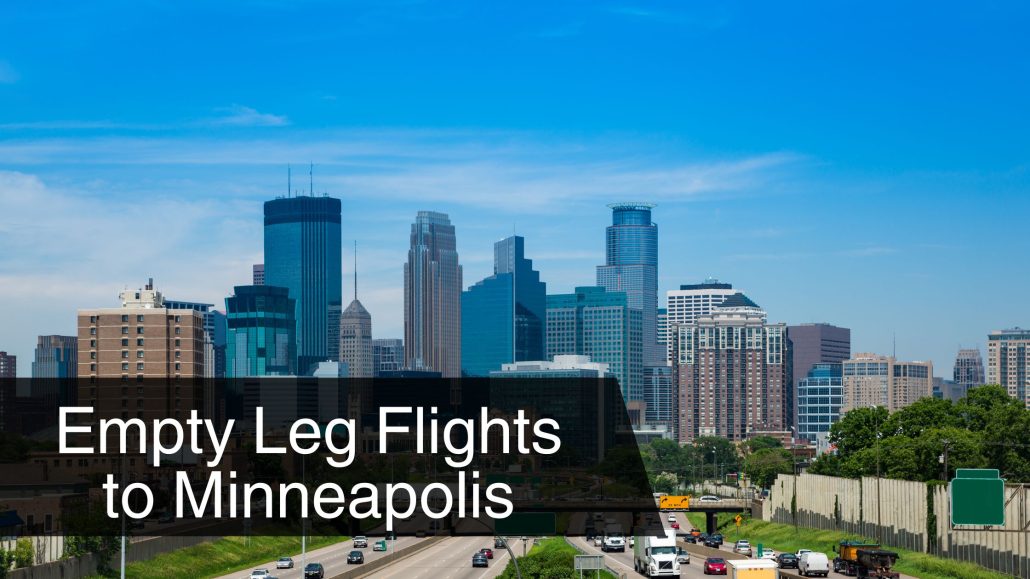Empty Leg Flights to Minneapolis