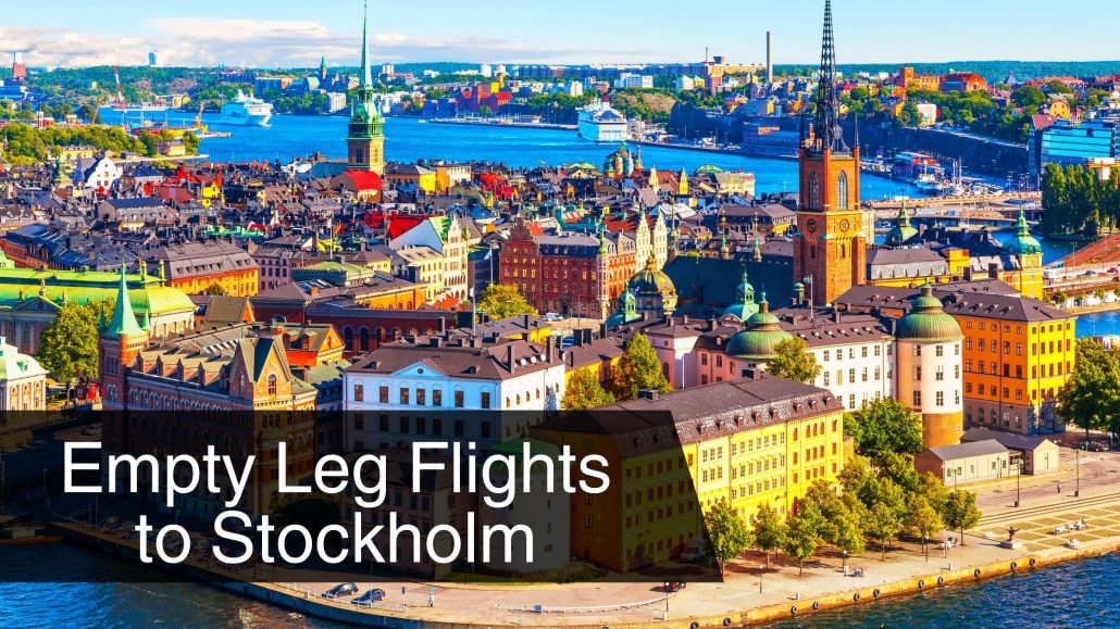 Empty Leg Flights to Stockholm