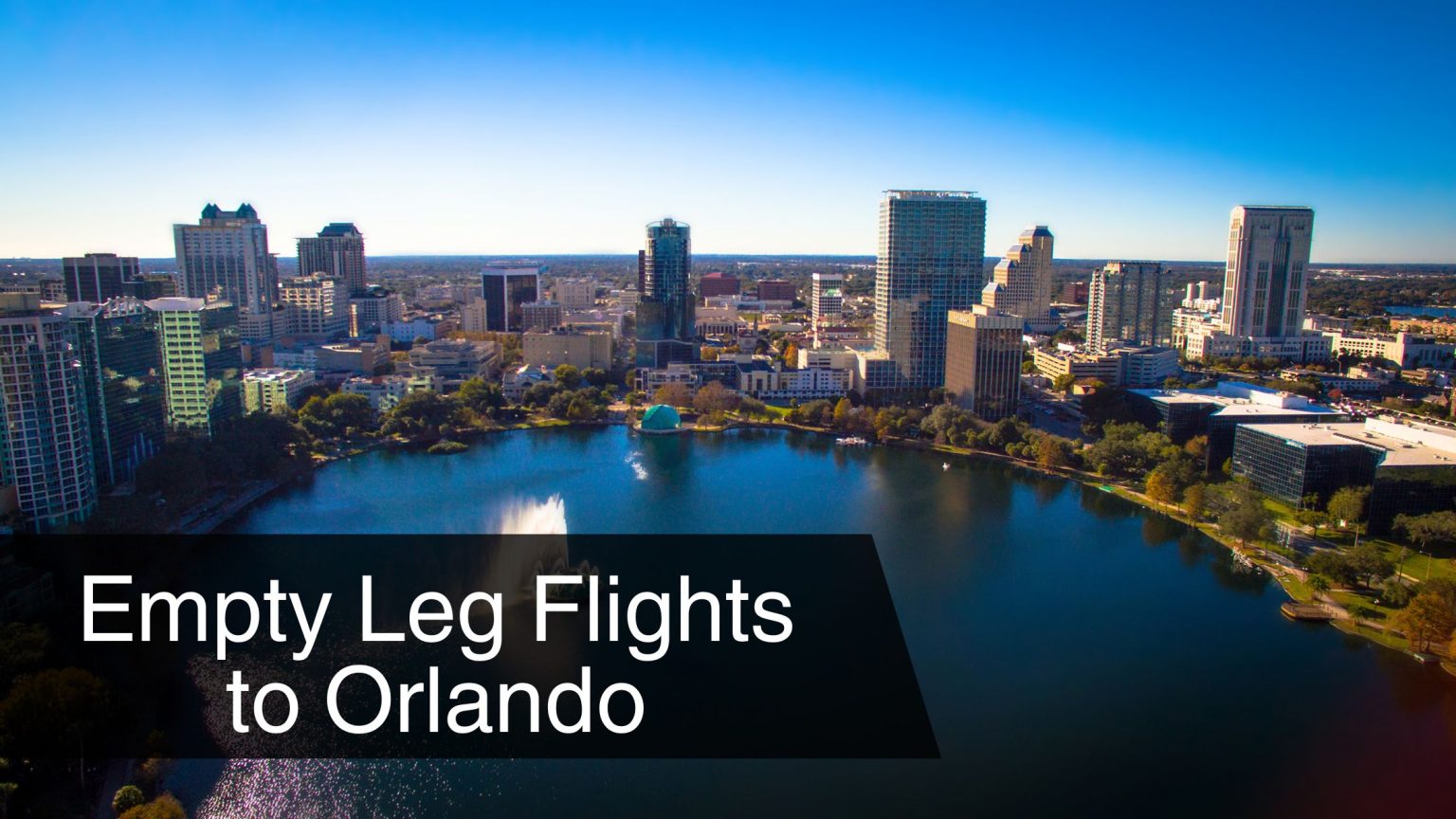 Empty Leg Flights to Orlando Mercury Jets