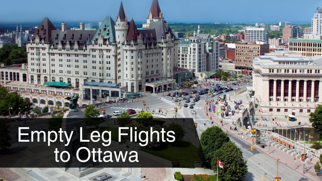 Empty Leg Flights to Ottawa