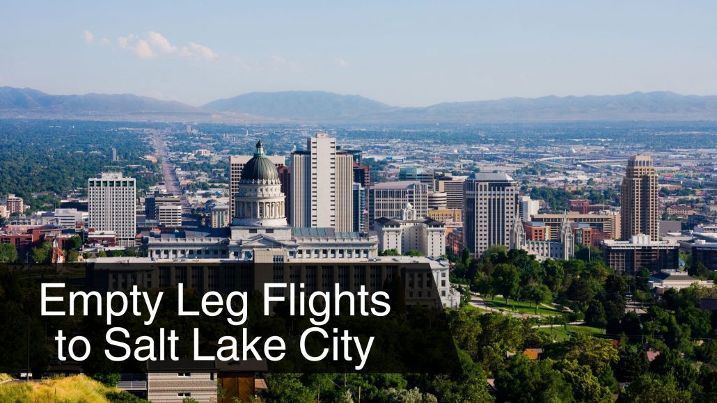 Empty Leg Flights to Salt Lake City