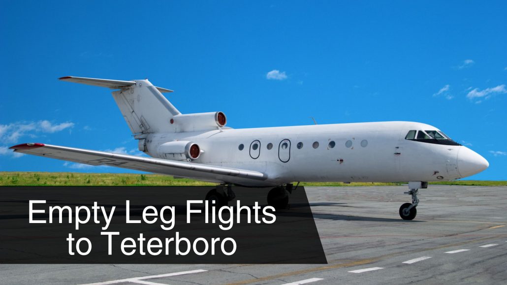 Empty Leg Flights to Teterboro