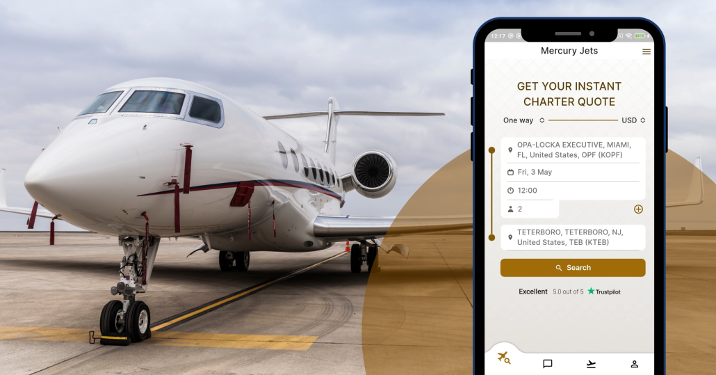 Private Jet Charter App